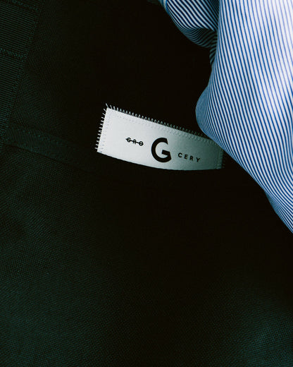 GROCERY CORDURA TOTE BAG/ BLACK - GROGROCERY