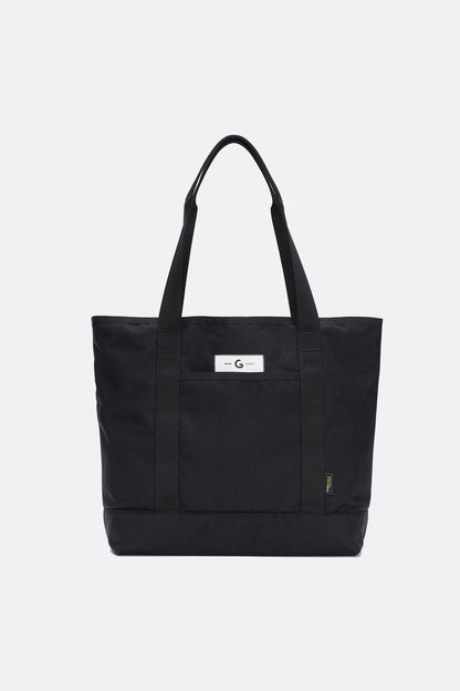 GROCERY CORDURA TOTE BAG/ BLACK - GROGROCERY