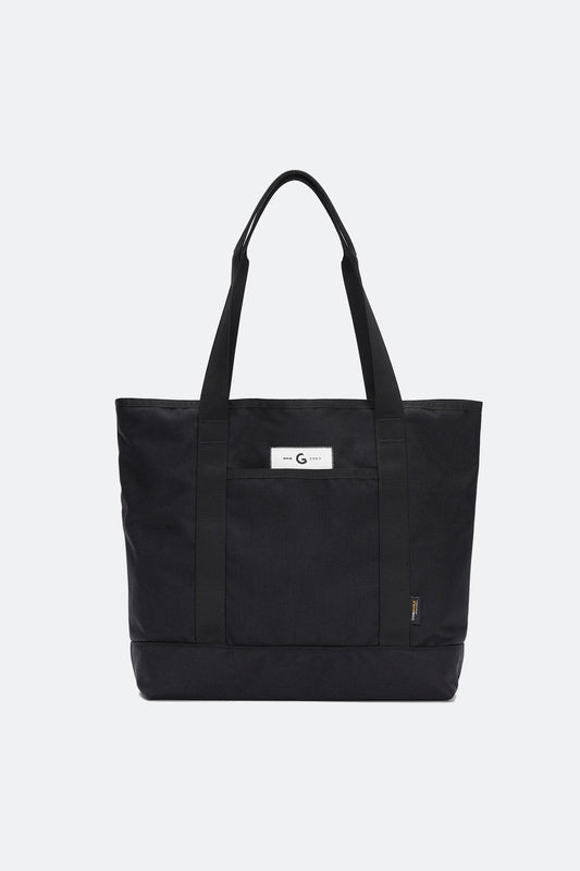 GROCERY CORDURA TOTE BAG/ BLACK - GROGROCERY