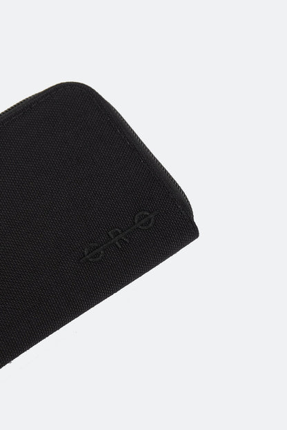 GROCERY CORDURA ZIP WALLET/ BLACK - GROGROCERY