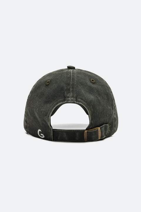 GROCERY CP-007 WASHED GRO CAP/ OLIVE - GROGROCERY