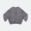 GROCERY DIRTY WASHED INVOICE CREWNECK SWEATER/ WASHED GREY - GROGROCERY