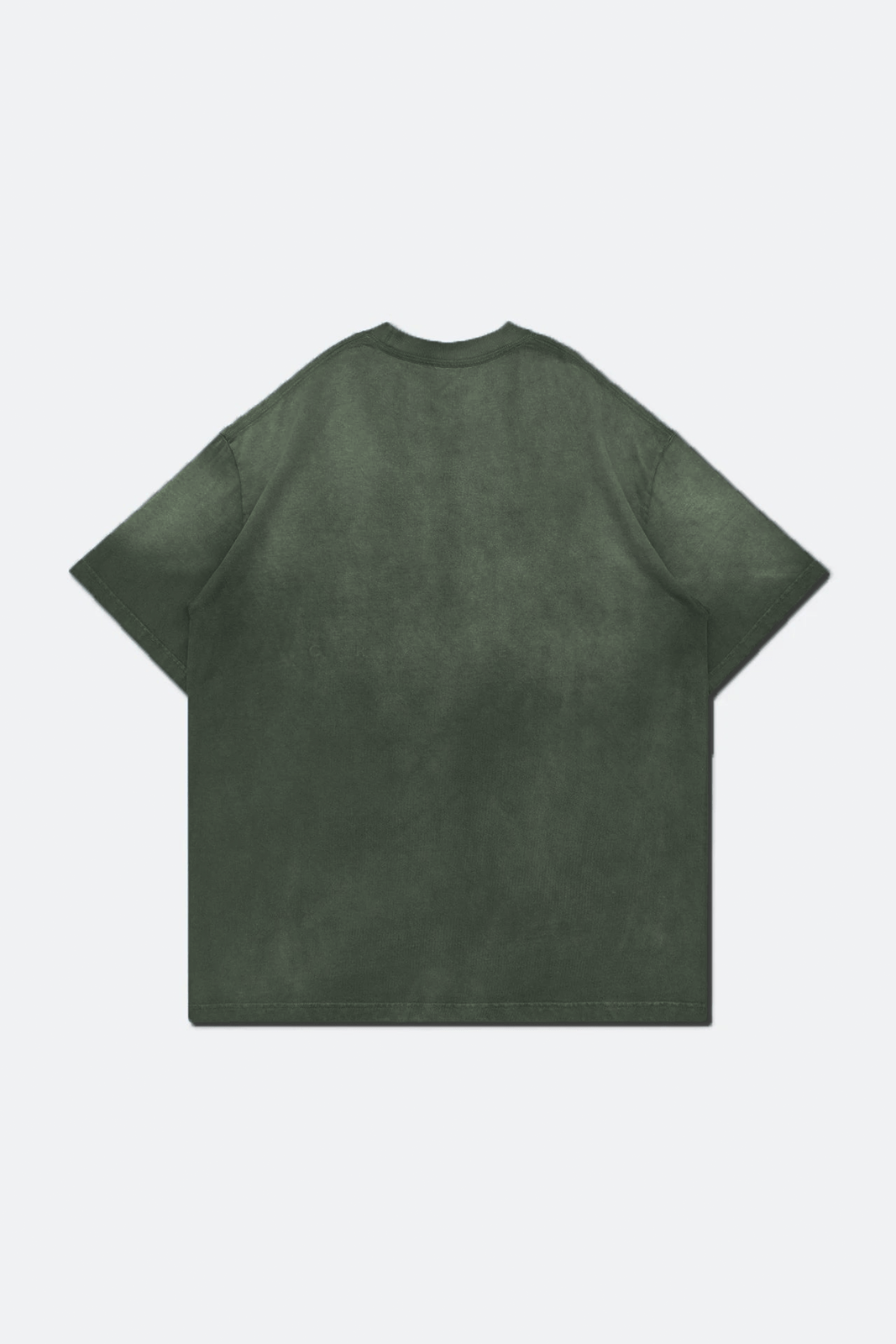 GROCERY DIRTY WASHED INVOICE POCKET TEE/ FADED DARK GREEN - GROGROCERY
