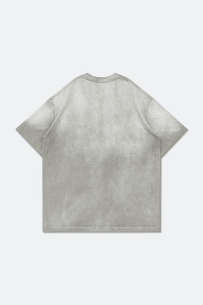 GROCERY DIRTY WASHED INVOICE POCKET TEE/ FADED GREY - GROGROCERY
