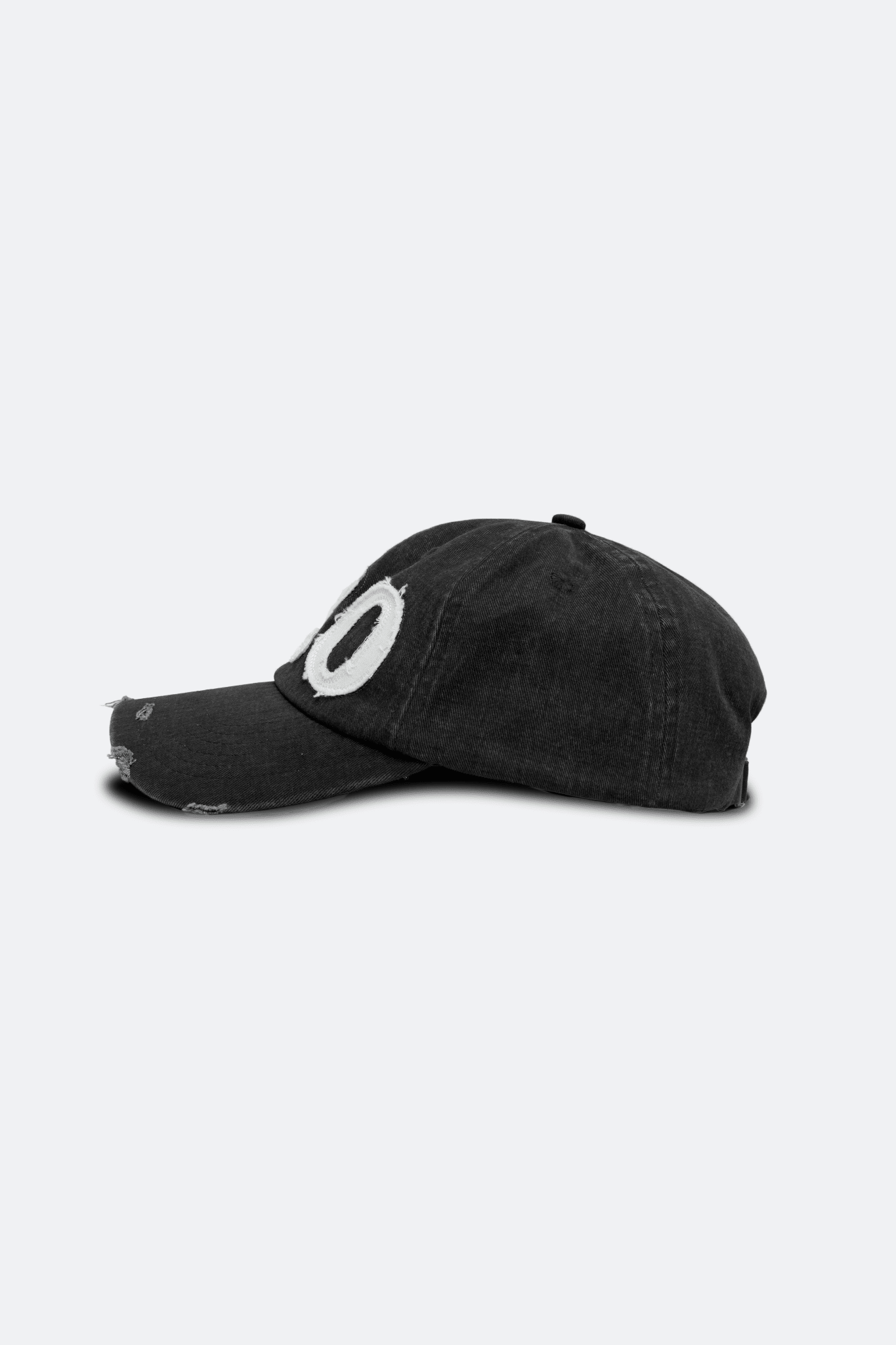 GROCERY DISTRESSED LOGO WASHED CAP/ BLACK - GROGROCERY