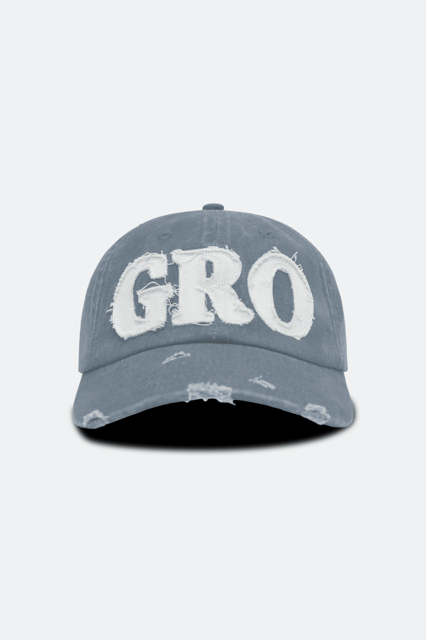 GROCERY DISTRESSED LOGO WASHED CAP/ LIGHT BLUE - GROGROCERY