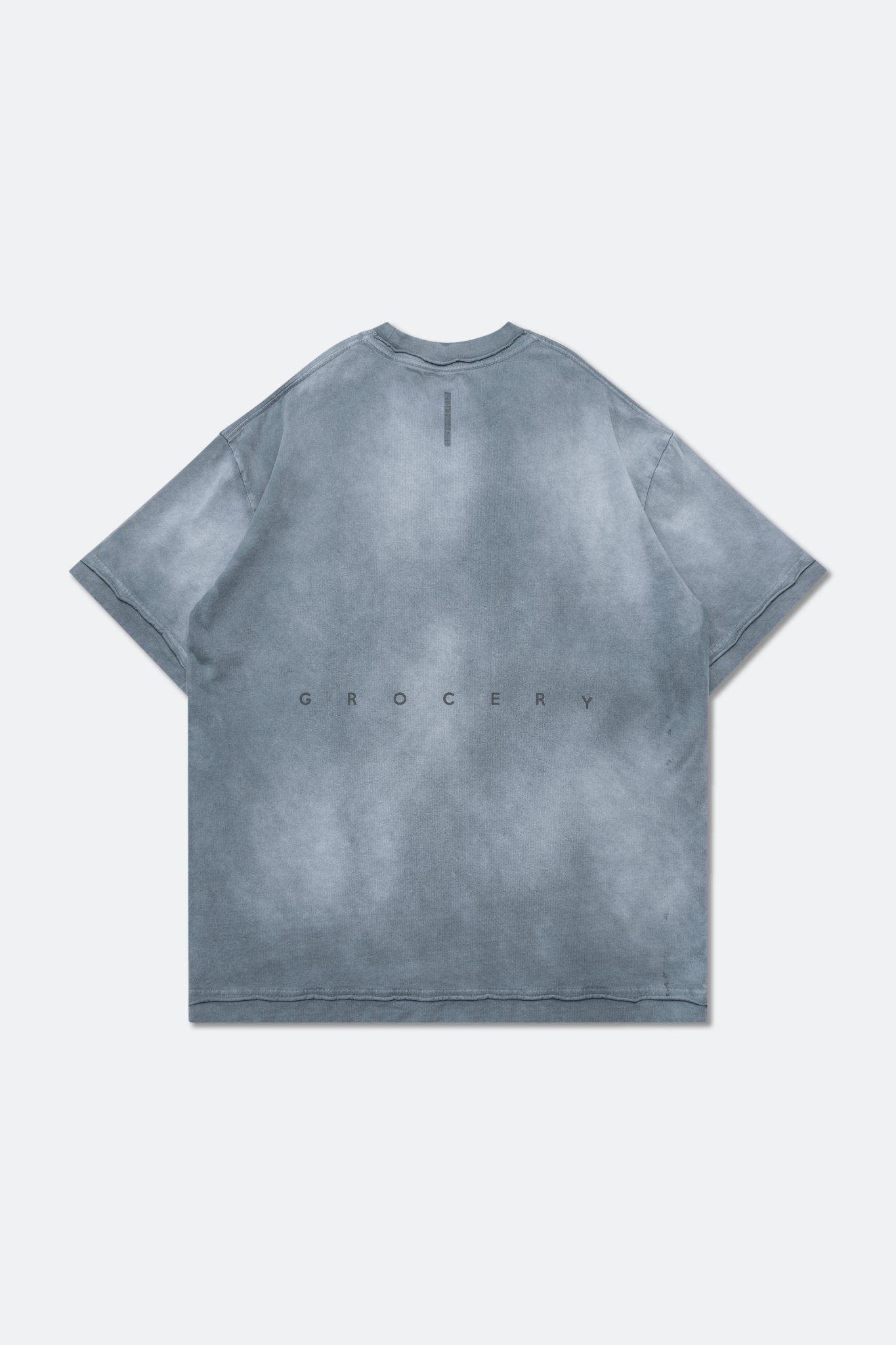 GROCERY DISTRESSED SMALL LOGO WASHED TEE/ FADED NAVY - GROGROCERY
