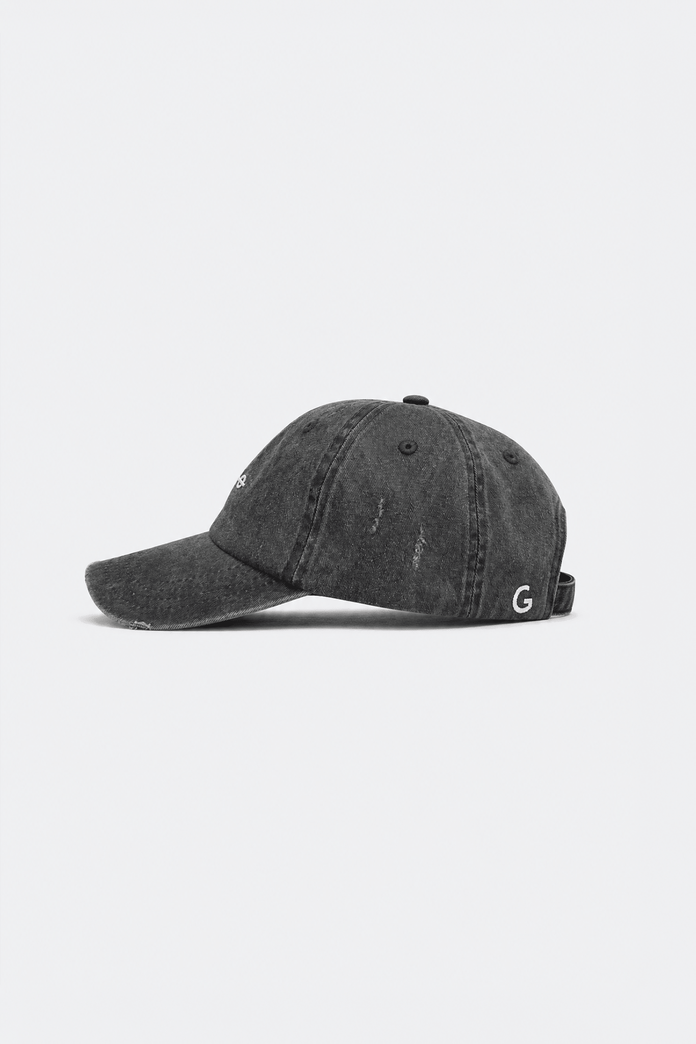 GROCERY DISTRESSED WASH GRO CAP/ BLACK - GROGROCERY
