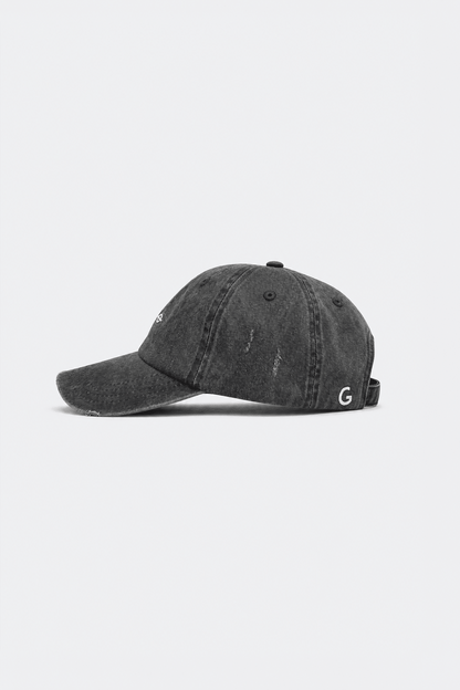 GROCERY DISTRESSED WASH GRO CAP/ BLACK - GROGROCERY