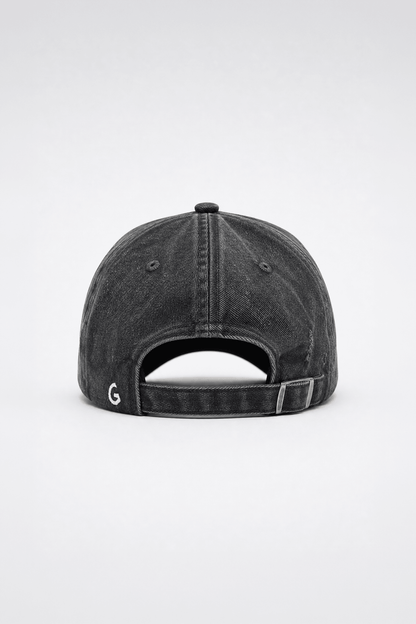 GROCERY DISTRESSED WASH GRO CAP/ BLACK - GROGROCERY