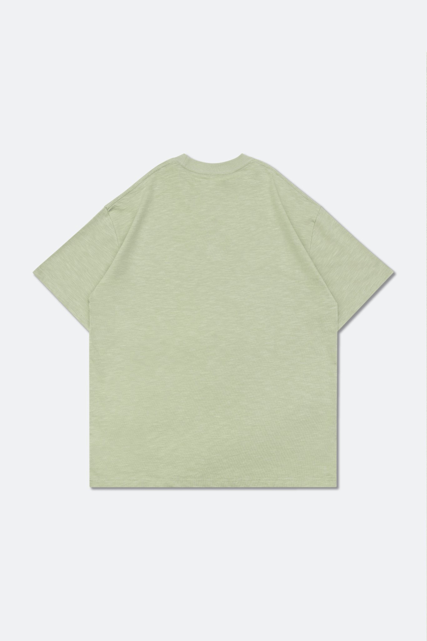 GROCERY EMBROIDERY LOGO POCKET TEE/ DUSTY GREEN - GROGROCERY