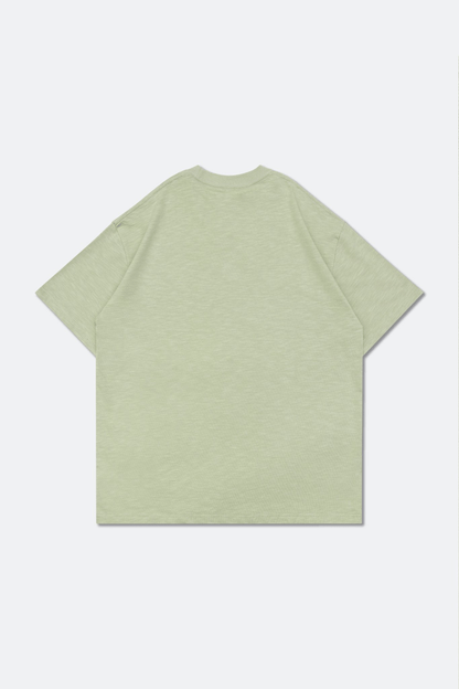 GROCERY EMBROIDERY LOGO POCKET TEE/ DUSTY GREEN - GROGROCERY