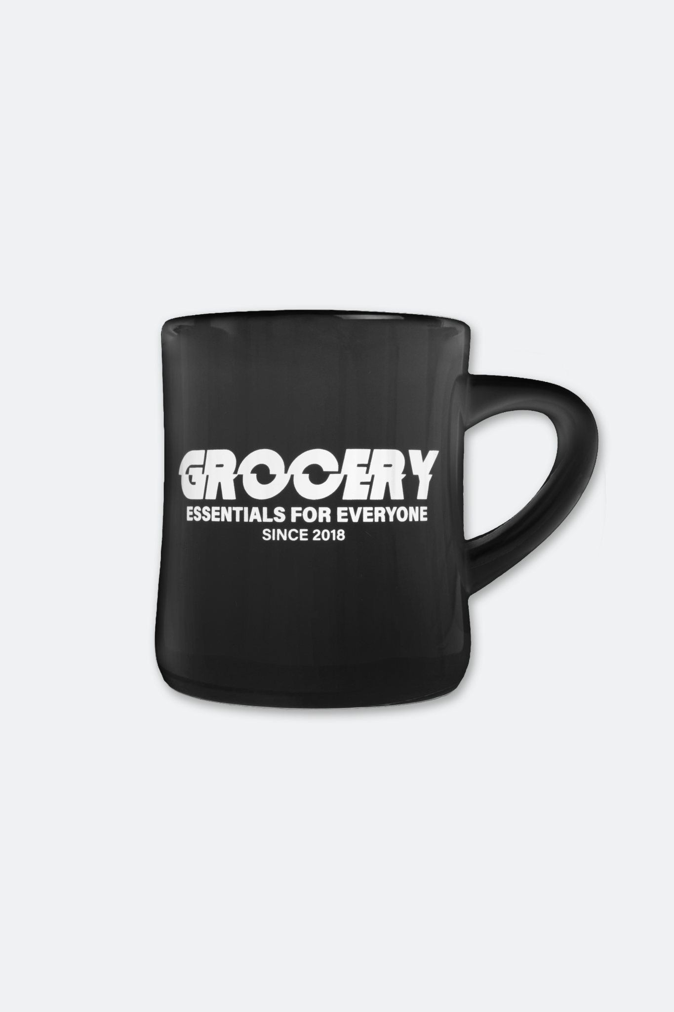GROCERY EVERYDAY MUG/ BLACK - GROGROCERY