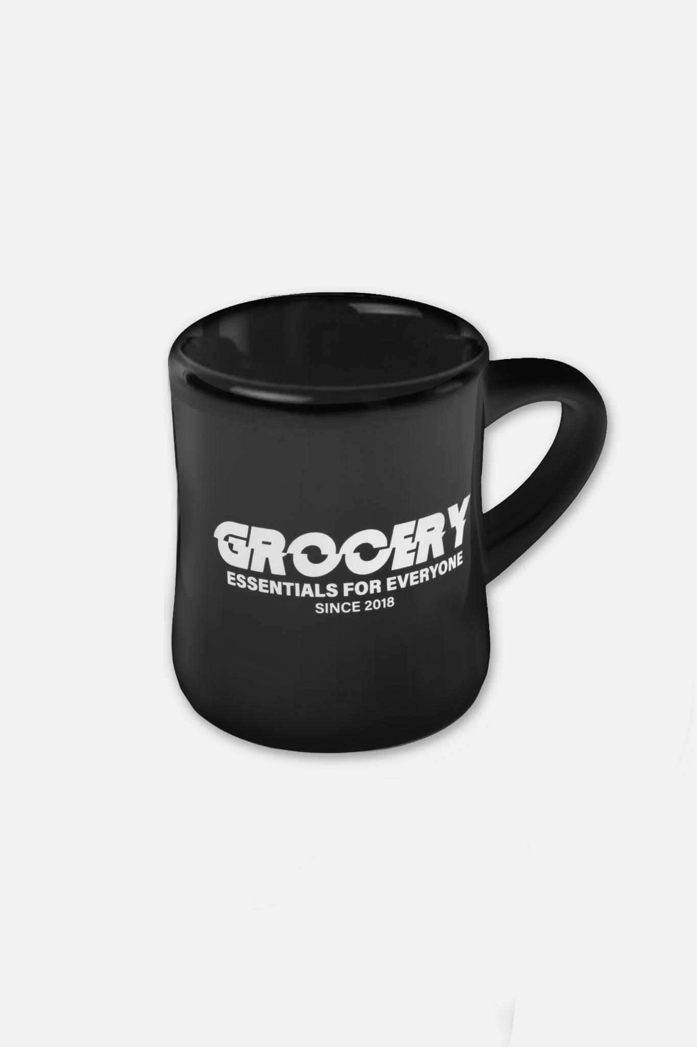 GROCERY EVERYDAY MUG/ BLACK - GROGROCERY