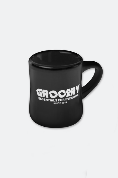 GROCERY EVERYDAY MUG/ BLACK - GROGROCERY