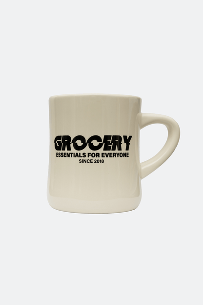 GROCERY EVERYDAY MUG/ CREAM - GROGROCERY