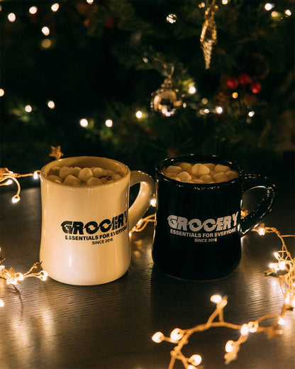 GROCERY EVERYDAY MUG/ CREAM - GROGROCERY