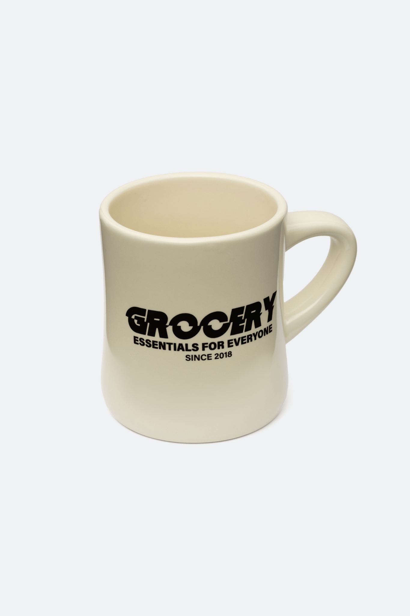 GROCERY EVERYDAY MUG/ CREAM - GROGROCERY