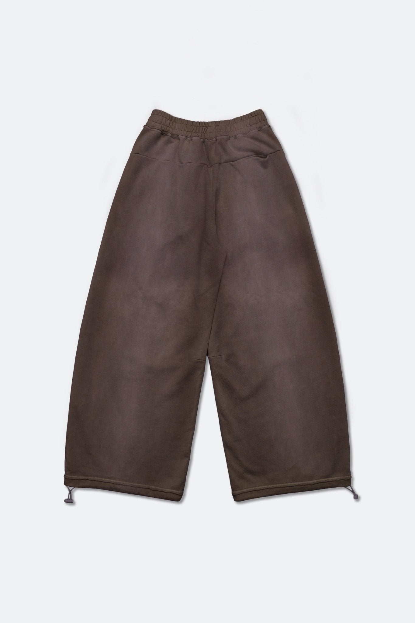 GROCERY FADE WASHED WIDE LEG SWEATPANTS/ WASHED BROWN - GROGROCERY