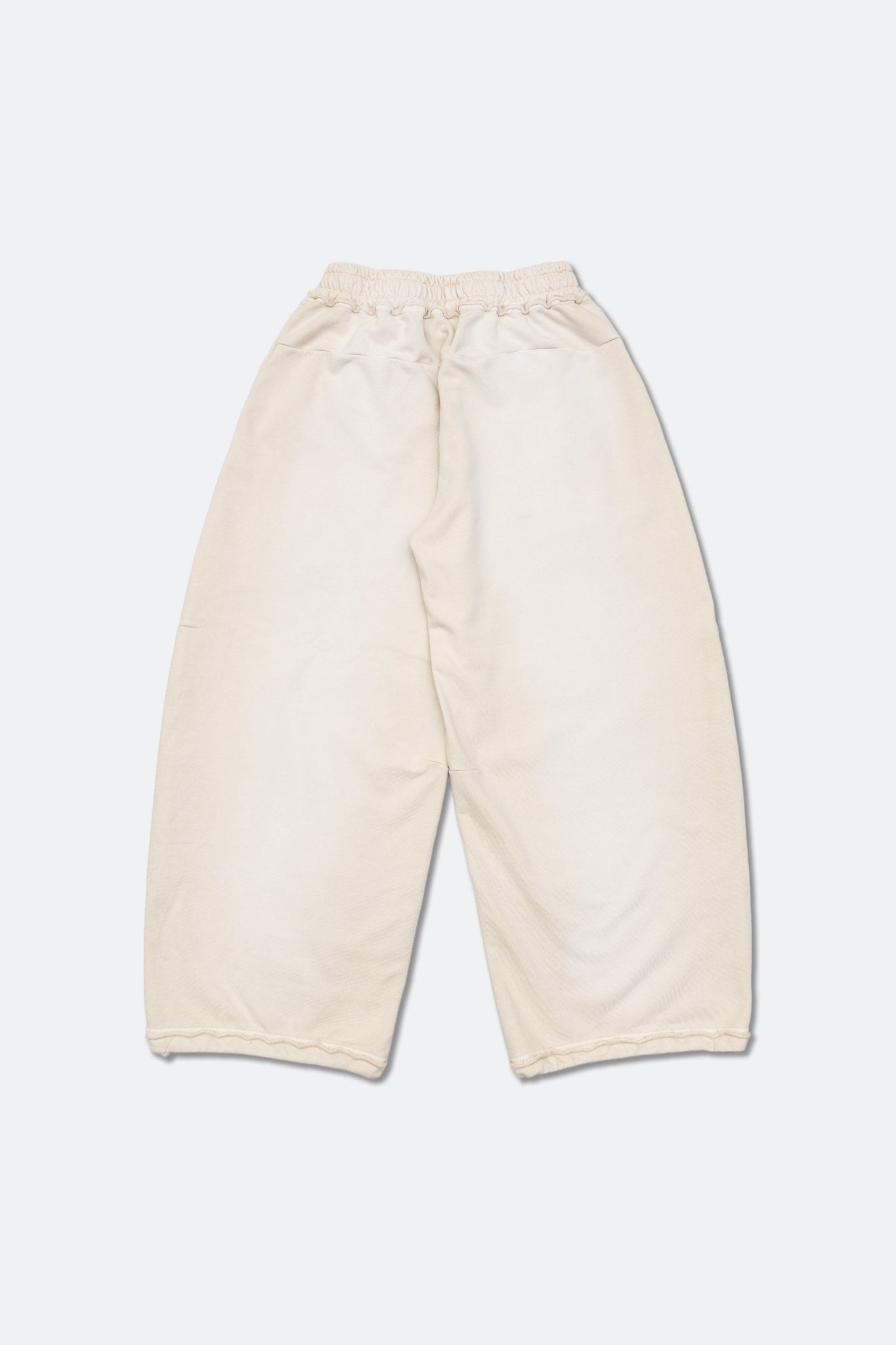 GROCERY FADED WASHED WIDE LEG SWEATPANTS/ WASHED CREAM - GROGROCERY