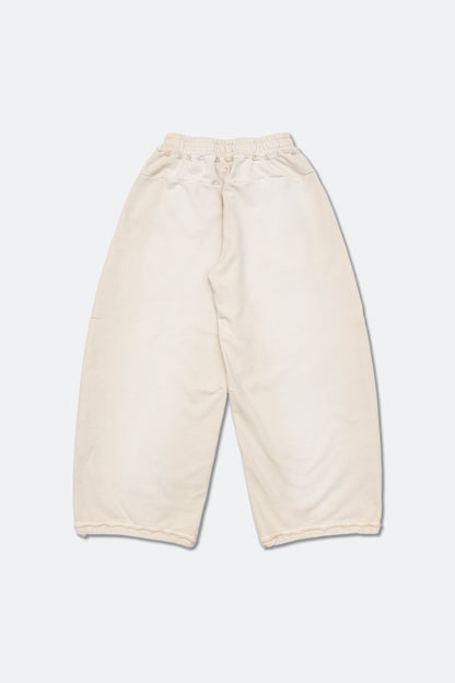 GROCERY FADED WASHED WIDE LEG SWEATPANTS/ WASHED CREAM - GROGROCERY