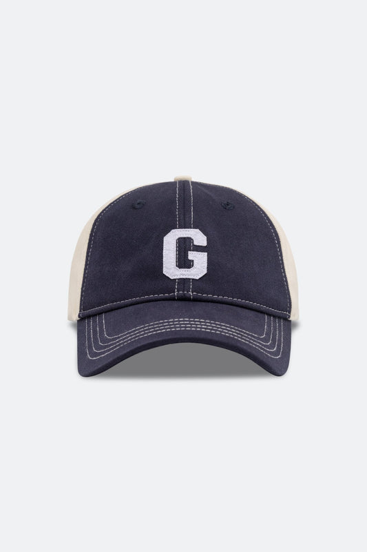 GROCERY G LOGO PATCH TWO TONE CAP/ NAVY - GROGROCERY