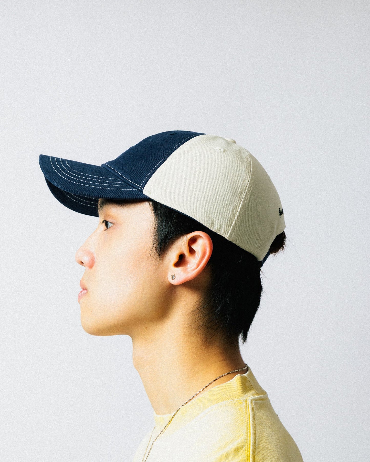 GROCERY G LOGO PATCH TWO TONE CAP/ NAVY - GROGROCERY