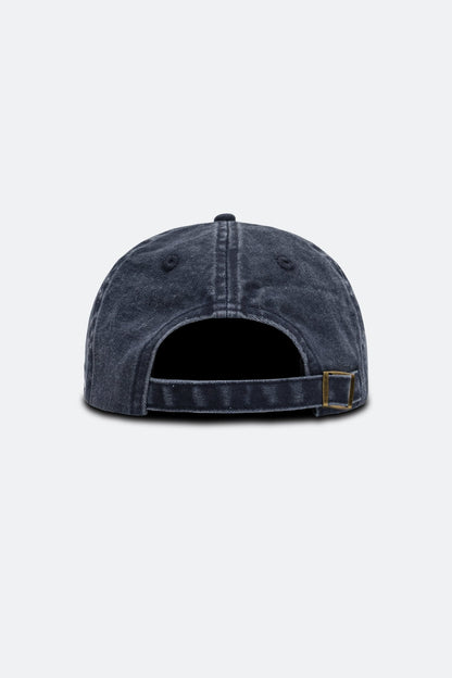 GROCERY G LOGO VINTAGE DISTRESSED CAP/ WASHED NAVY - GROGROCERY