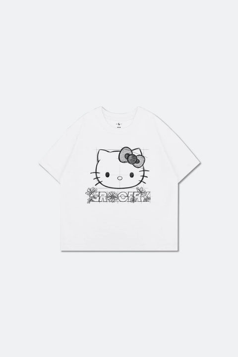 GROCERY | HELLO KITTY KIDS INVOICE TEE/ WHITE - GROGROCERY