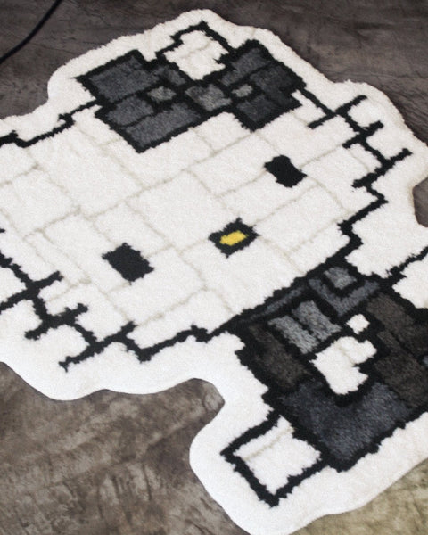 GROCERY | HELLO KITTY PIXEL KITTY RUG by ADAM LISTER - GROGROCERY