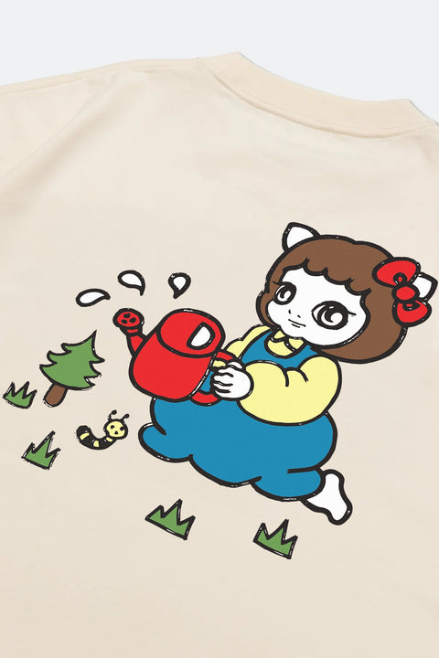 GROCERY | HELLO KITTY SAVE THE PLANET GRAPHIC TEE by AFA/ CREAM - GROGROCERY