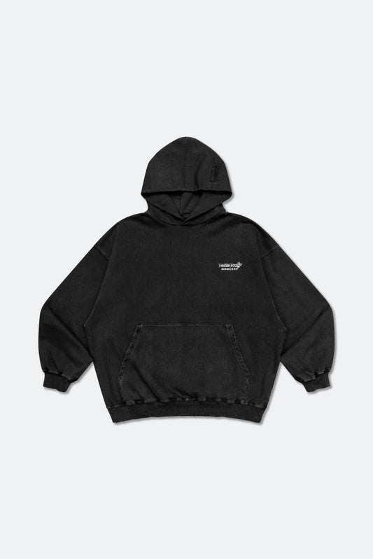 GROCERY | HELLO KITTY SKETCH KITTY WASHED GRAPHIC HOODIE/ WASHED BLACK - GROGROCERY