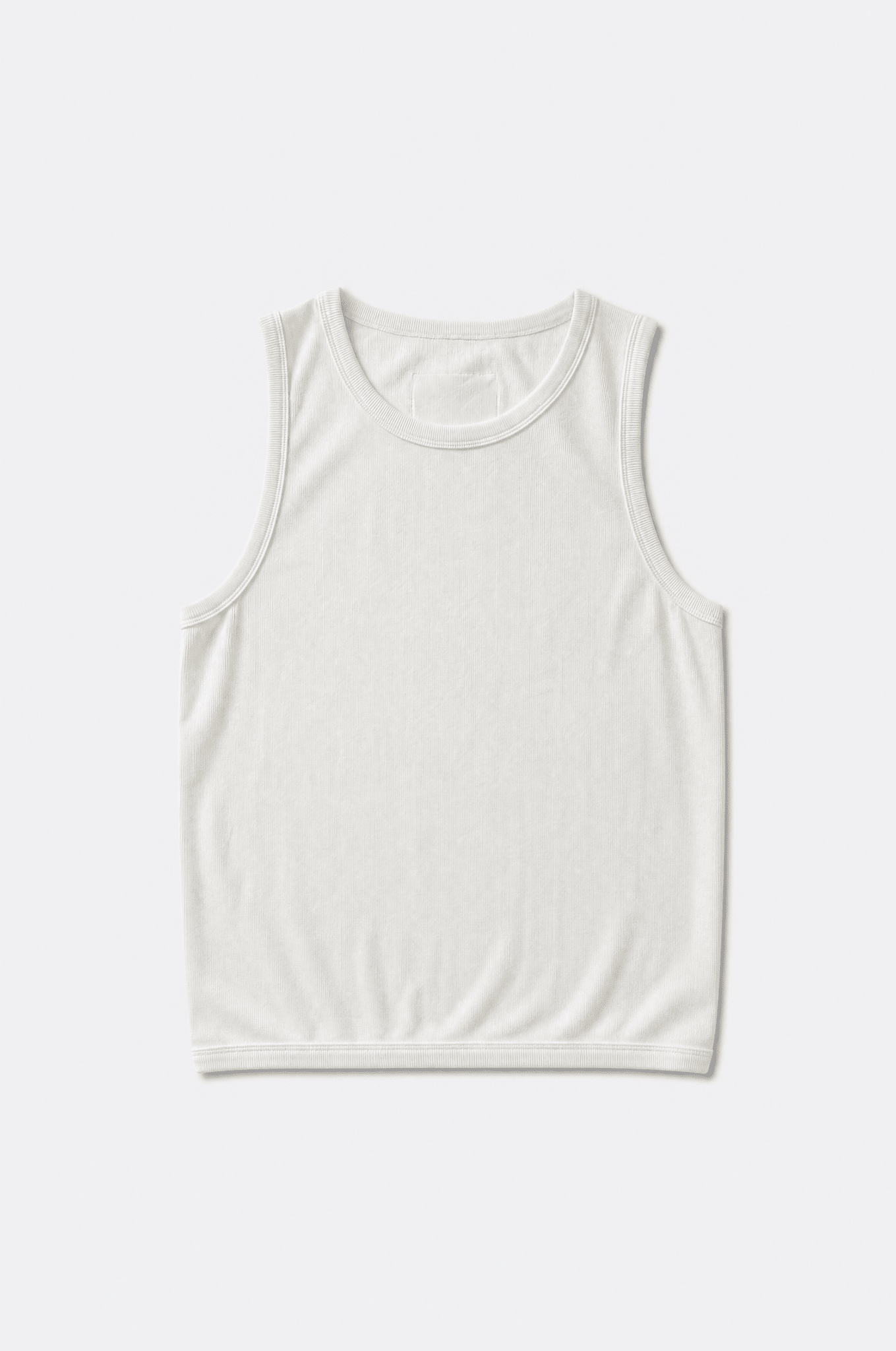 GROCERY INVOICE TANK TOP/ WHITE - GROGROCERY