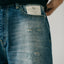 GROCERY JN - 002 DISTRESSED WASHED DENIM JEANS/ BLUE - GROGROCERY