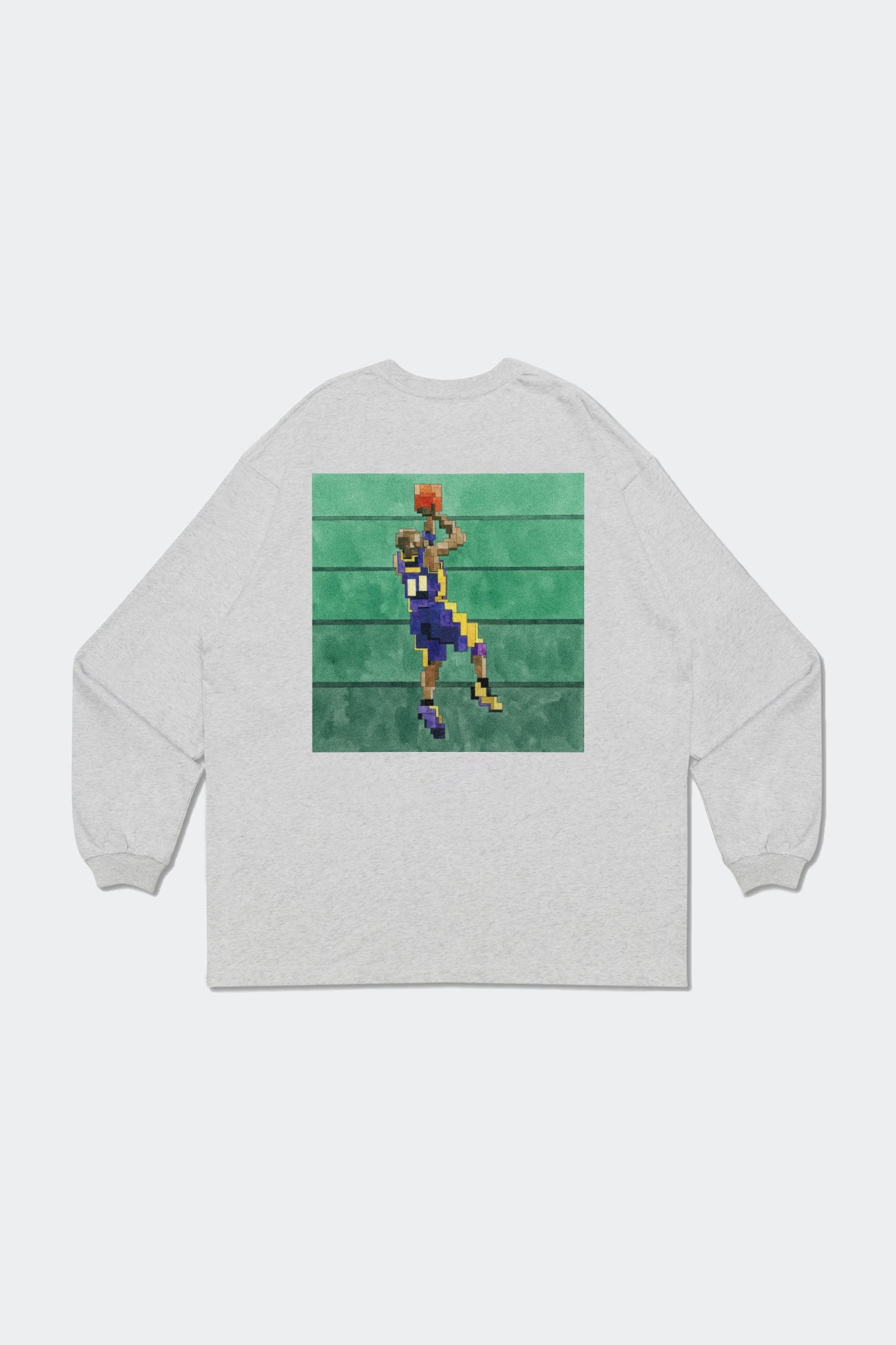 GROCERY KB 3.0 FADEAWAY LONG TOP/ GREY BY ADAM LISTER - GROGROCERY