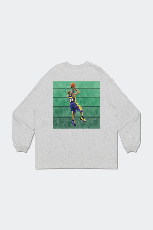 GROCERY KB 3.0 FADEAWAY LONG TOP/ GREY BY ADAM LISTER - GROGROCERY