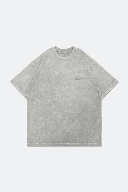GROCERY KB 3.0 FADEAWAY WASHED TEE/ GREY BY ADAM LISTER - GROGROCERY
