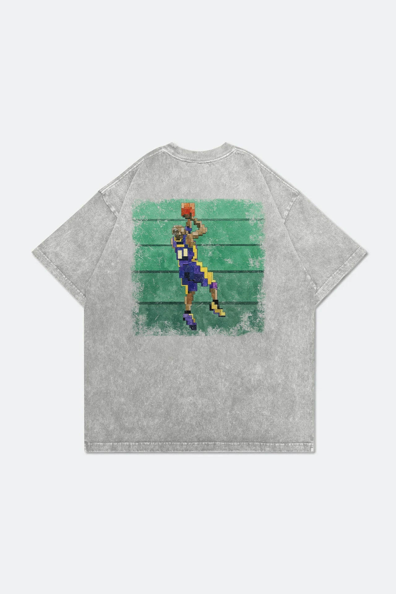 GROCERY KB 3.0 FADEAWAY WASHED TEE/ GREY BY ADAM LISTER - GROGROCERY