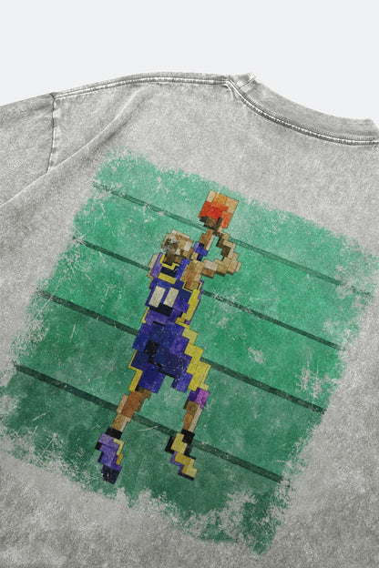 GROCERY KB 3.0 FADEAWAY WASHED TEE/ GREY BY ADAM LISTER - GROGROCERY