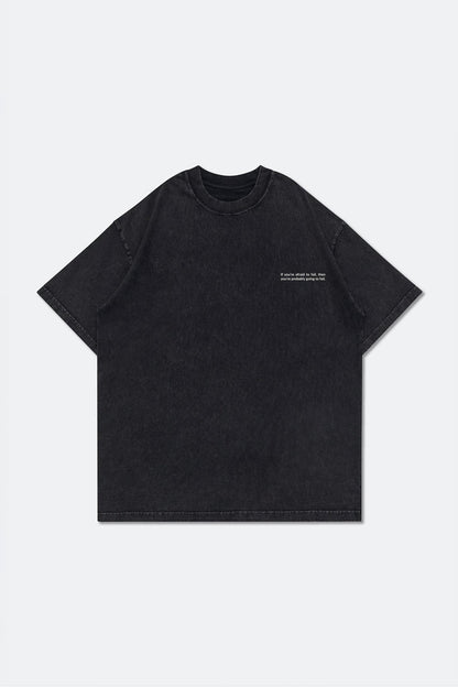 GROCERY KB 3.0 LAY UP WASHED TEE BY ADAM LISTER / BLACK - GROGROCERY
