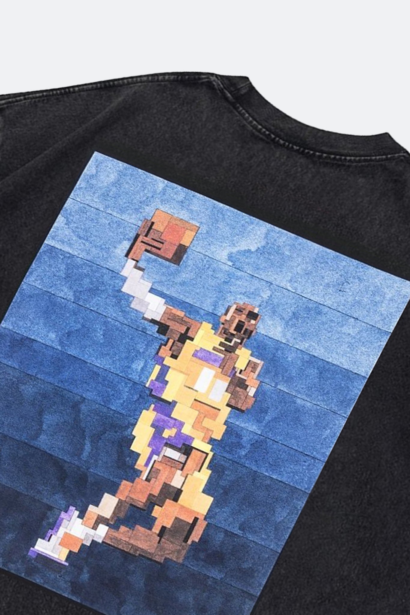 GROCERY KB 3.0 LAY UP WASHED TEE BY ADAM LISTER / BLACK - GROGROCERY