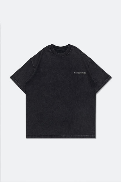 GROCERY KB 3.0 LAY UP WASHED TEE BY ADAM LISTER / BLACK - GROGROCERY
