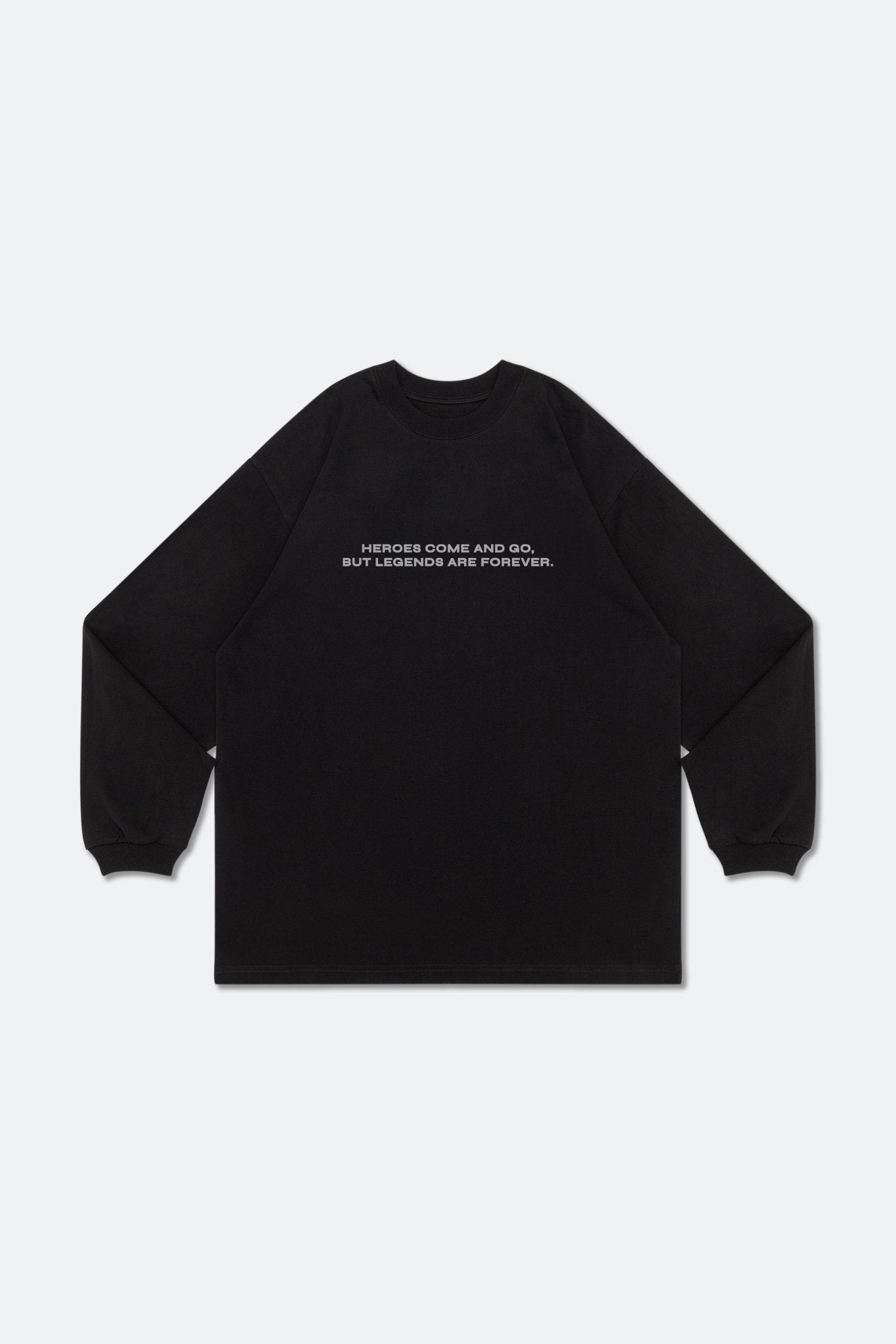 GROCERY KB 5.0 NO.8 LONG TOP/ BLACK BY ADAM LISTER - GROGROCERY