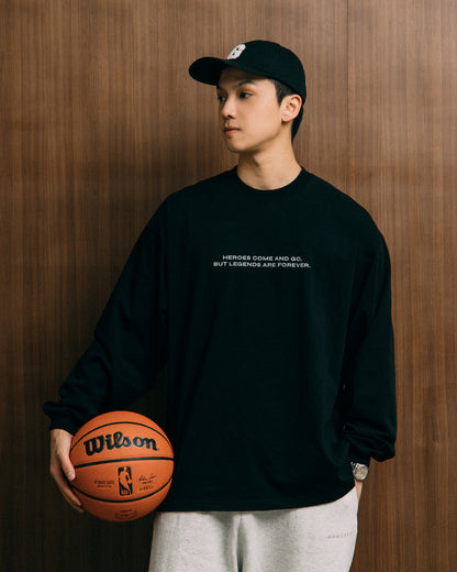 GROCERY KB 5.0 NO.8 LONG TOP/ BLACK BY ADAM LISTER - GROGROCERY