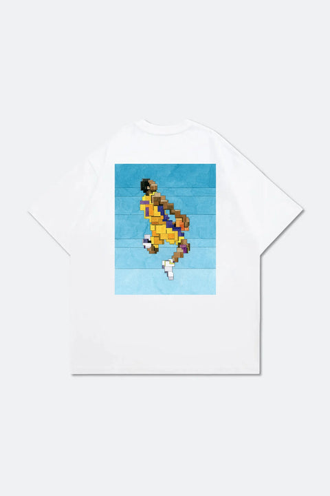 GROCERY KB 5.0 NO.8 TEE/ WHITE BY ADAM LISTER - GROGROCERY