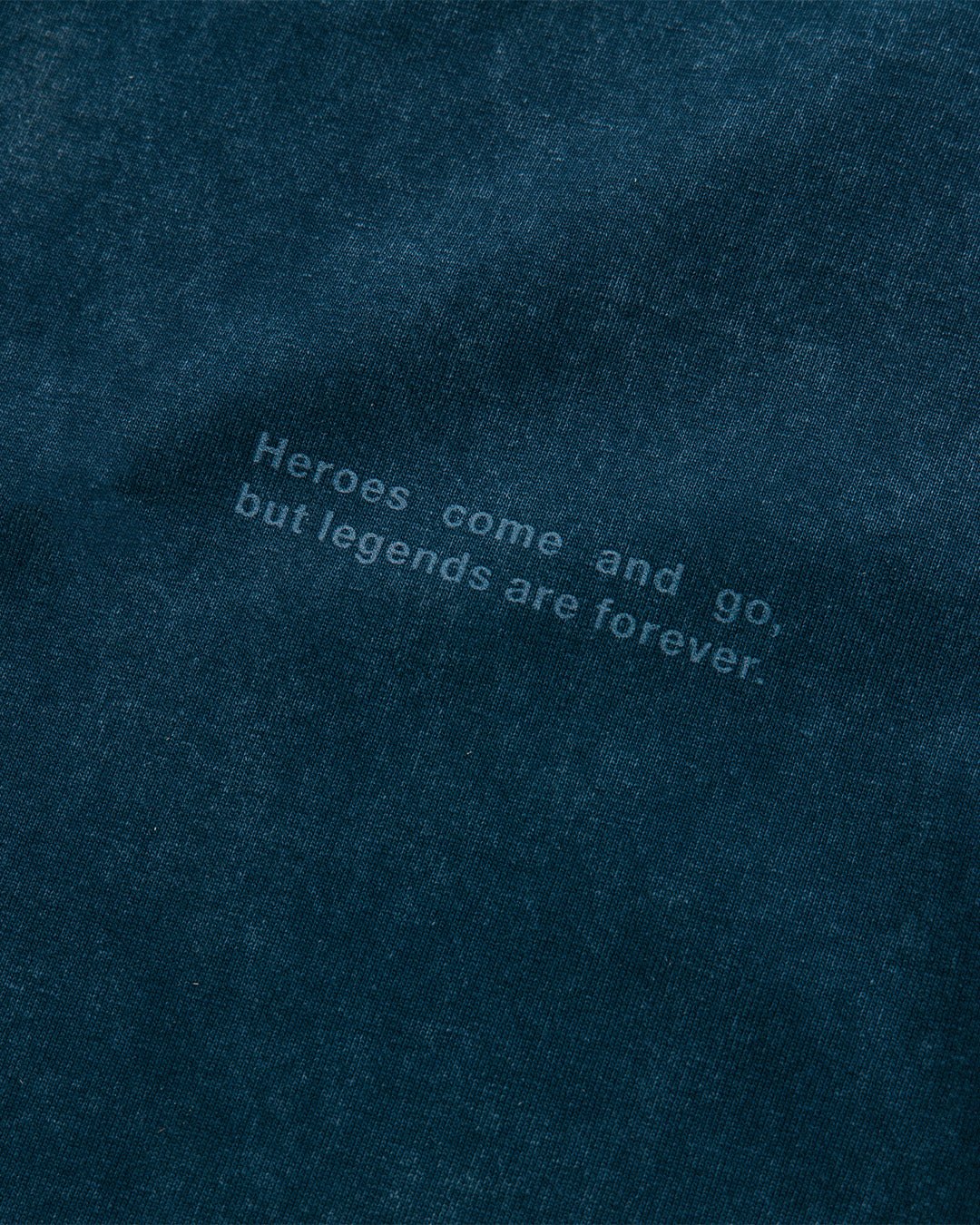 GROCERY KB 5.0 NO.8 WASHED TEE/ NAVY BY ADAM LISTER - GROGROCERY