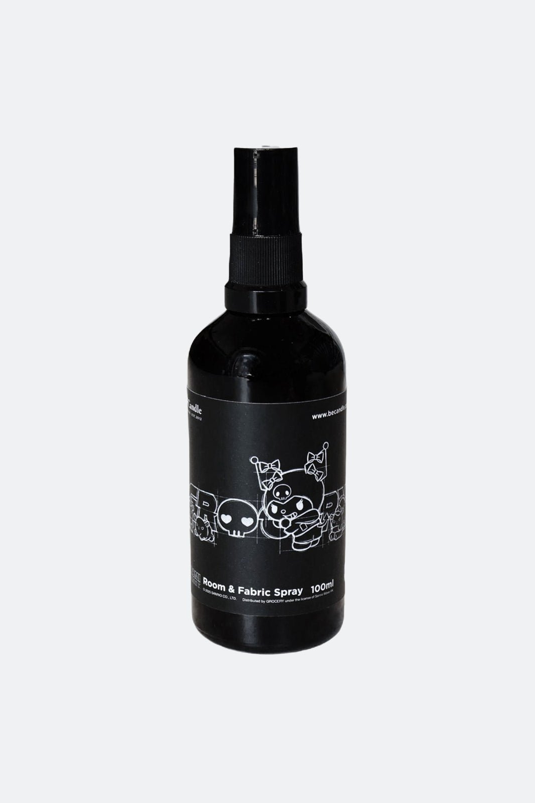 GROCERY | KUROMI AMBROX ROSE ROOM & FABRIC SPRAY 100ML by BECANDLE - GROGROCERY