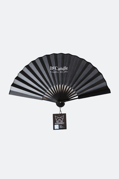 GROCERY | KUROMI AMBROX ROSE SCENTED FOLDING FAN by BECANDLE - GROGROCERY