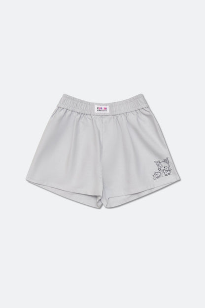 GROCERY | KUROMI BOXER SHORTS/ GREY - GROGROCERY