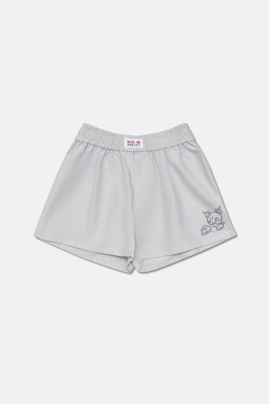 GROCERY | KUROMI BOXER SHORTS/ GREY - GROGROCERY